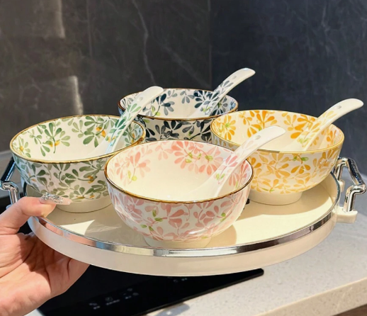 Ceramic Bowls Hand Painted