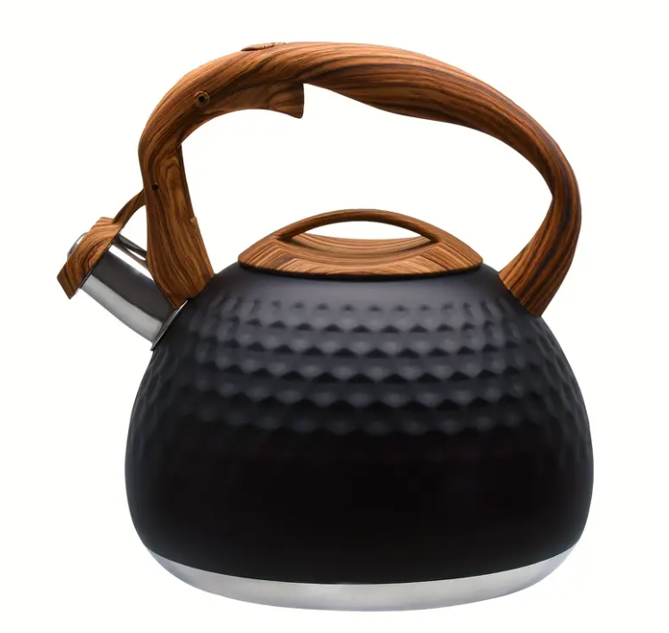 Whistling Kettle W Wooden details