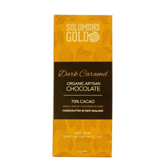 Dark Caramel 70% - Certified Vegan Organic