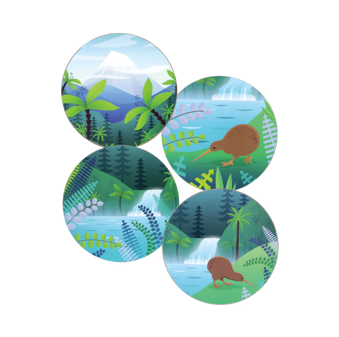 NZ Scenery Coaster Set Of 4
