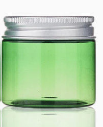 PET Cream Jar 50g Green
