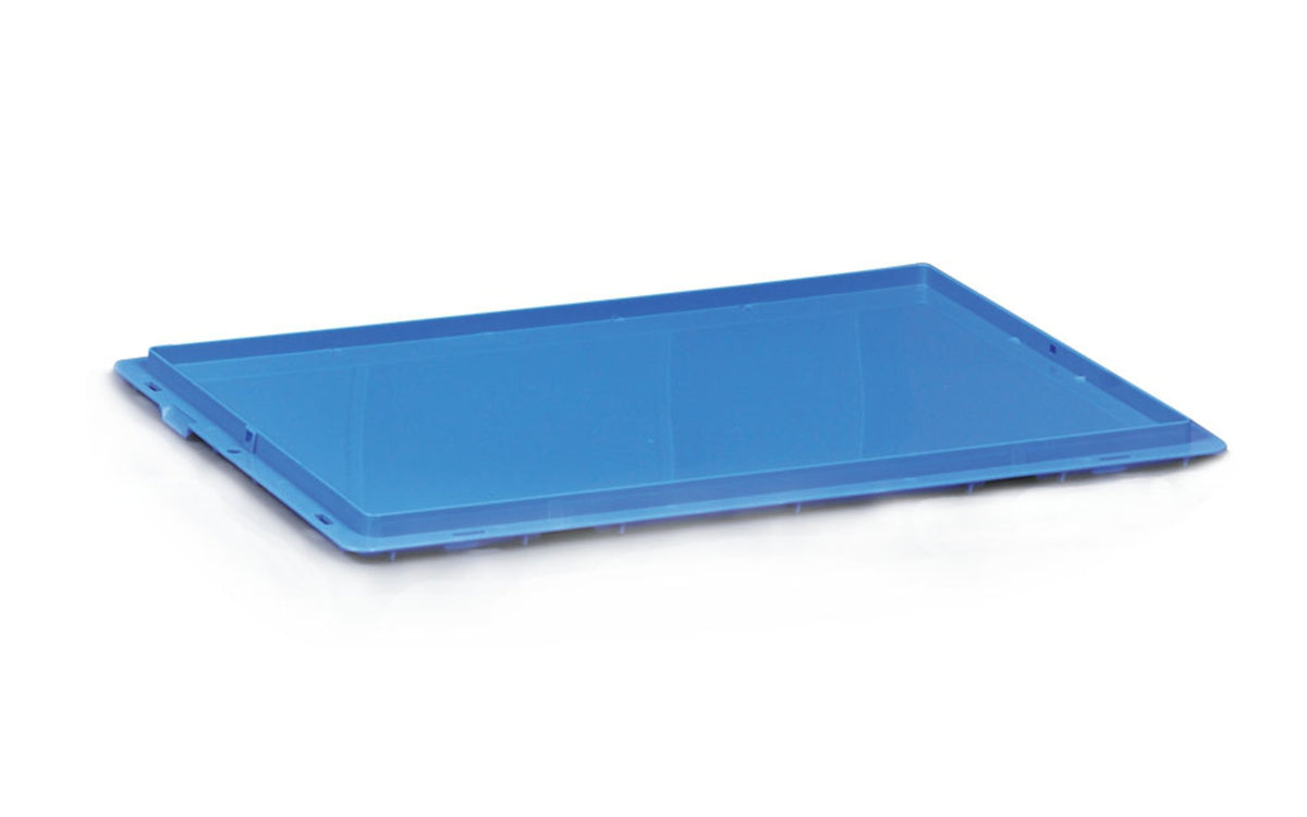 ORDER ONLY! Drop on Lid for Stackable Tote Box (400 x 300mm), Blue
