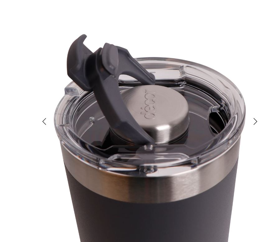 Décor® Double Wall Reusable Smoothie & Coffee Tumbler – 650ml (Assorted Colors)