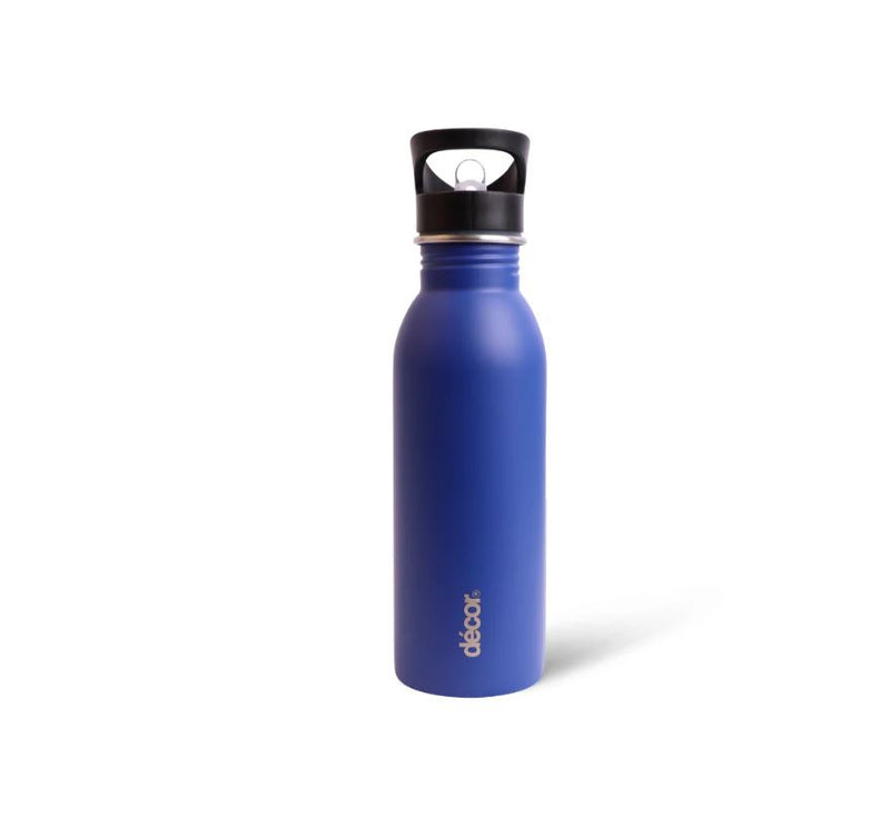 Décor Snap n Seal Stainless Steel Bottle, 600ml