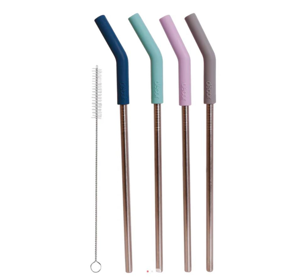 Décor Reusable Stainless Steel Straws