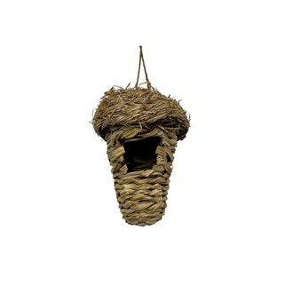 Handwoven Hanging Straw Birds Nest