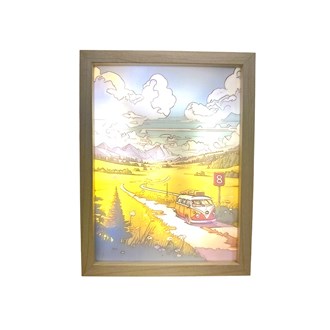 LED Desktop Light up Frame