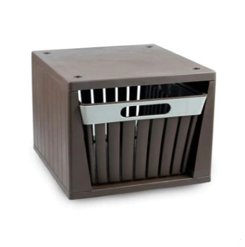 Doga Italian Storage Cube - Moka