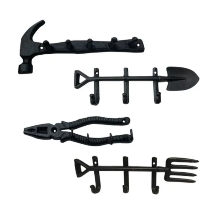 Cast Iron Hooks Home - Single