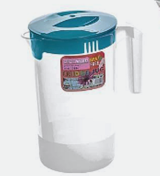 Fridge Jug, 2 Lit, Coloured