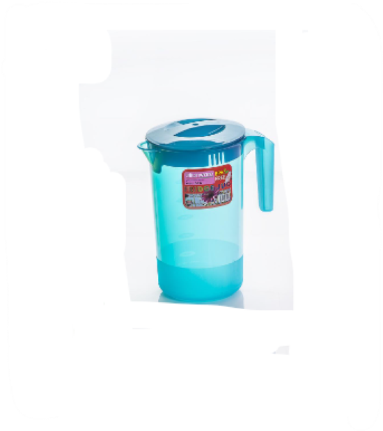 Fridge Jug, 2 Lit, Coloured