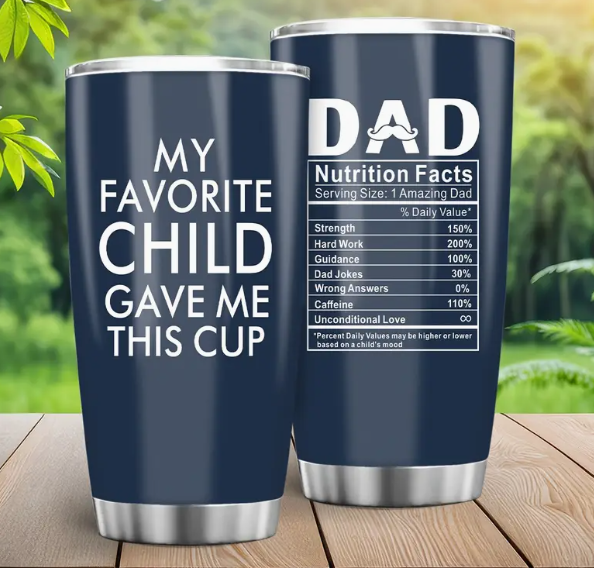 Dad/Husband Mug .. In the World 590ml Vacuum Cup
