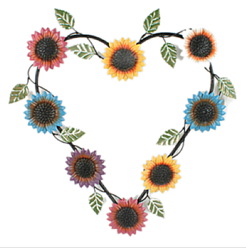 Metal Wall Hanging Various Styles - Single