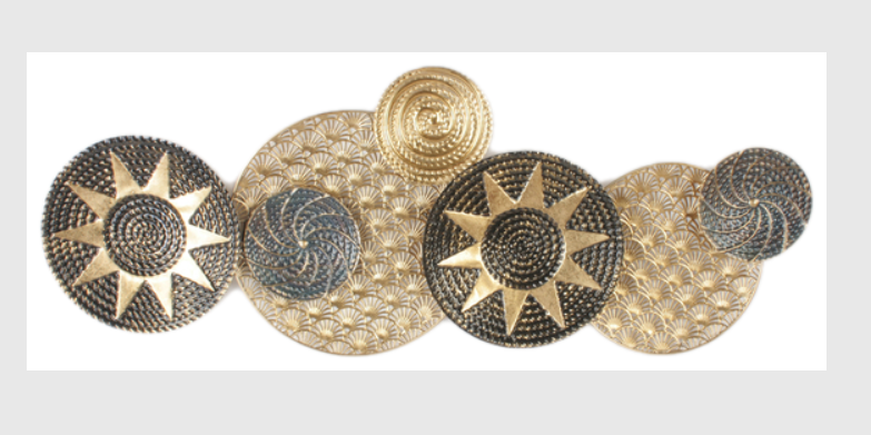 Metal Wall Hanging Various Styles - Single