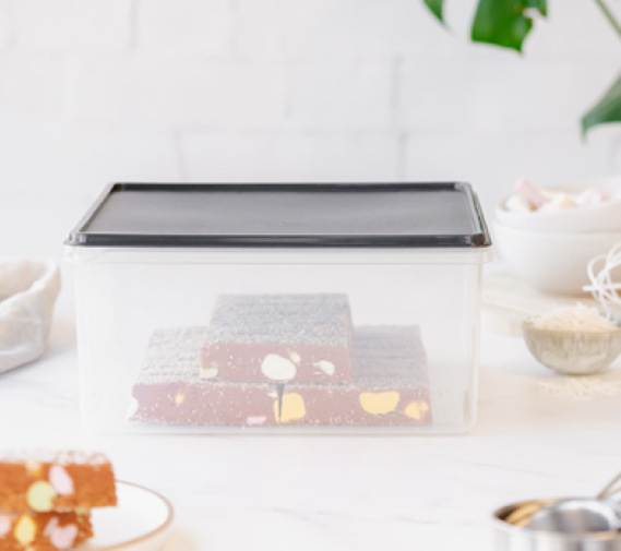 Cuisine Queen Square Cake Food Storer 8L