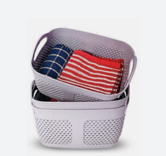 Small Storage Basket With Handles