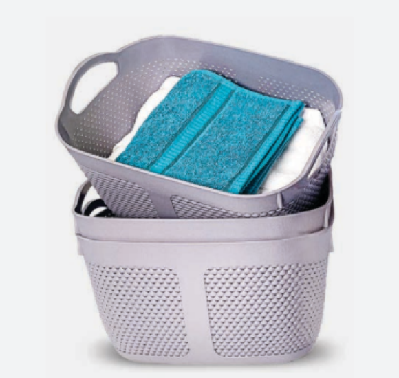 Large Storage Basket With Handles