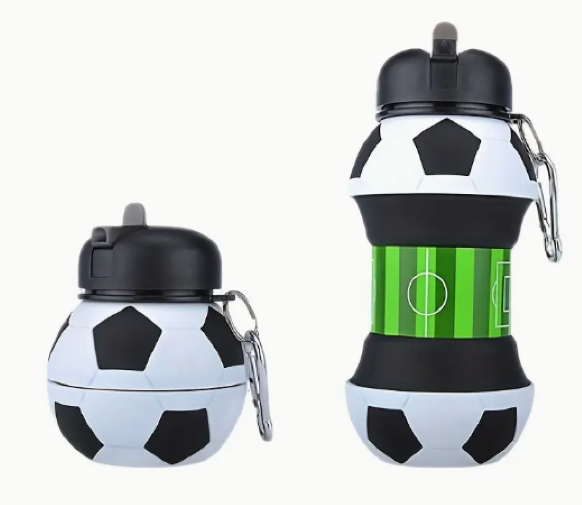 Foldable Soccer Sports Bottle 500ml