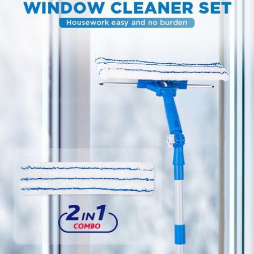 Telescopic Window Cleaner Set