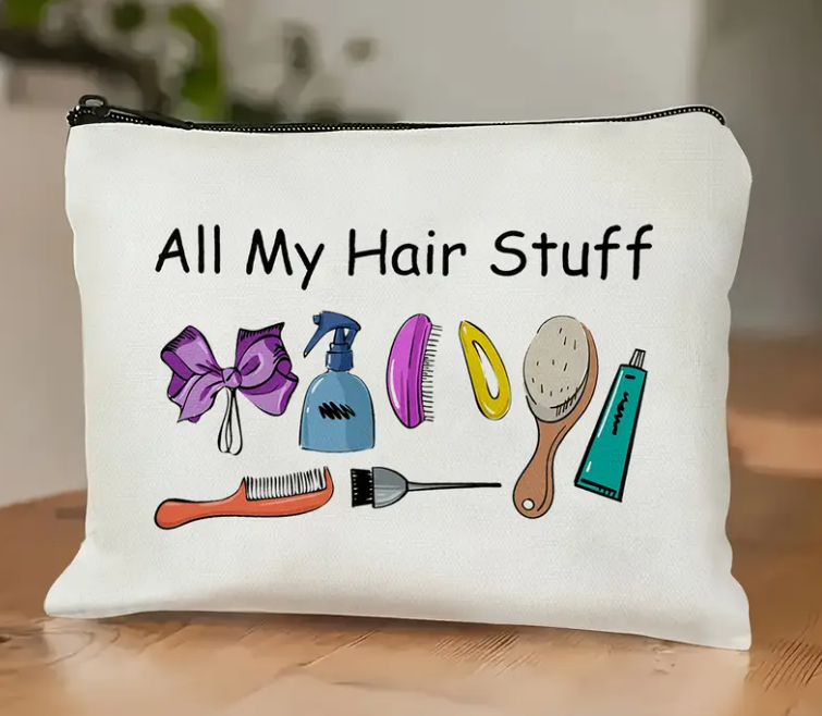 Travel Canvas Cosmetic Bag