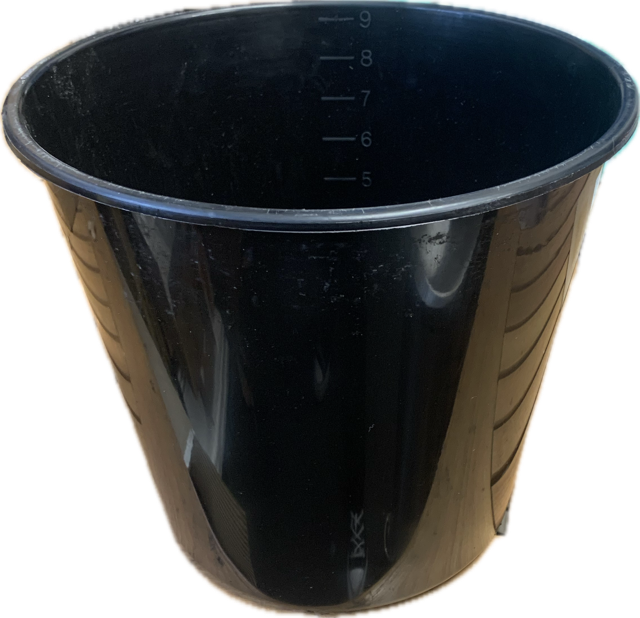 Planter Garden Pot, 10 Litre, Black