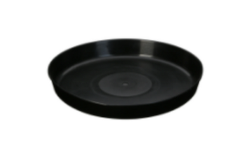 Pot Saucer Round/Square Sizes 20-40mm Black