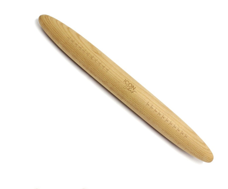 Icon Chef French Rolling Pin Wood 5cm