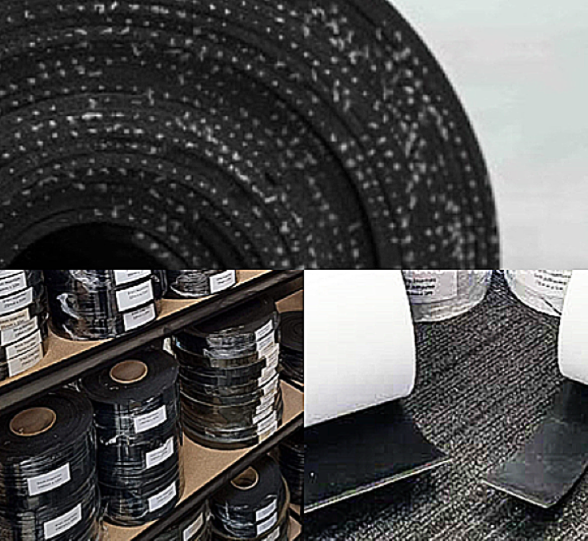 Rubber Insertion Strip Roll & Self Adhesive