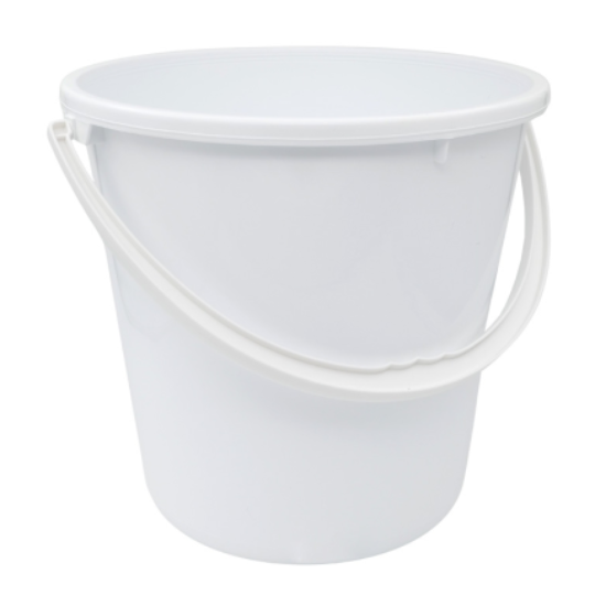 Taurus 10L Bucket White (NO LID)