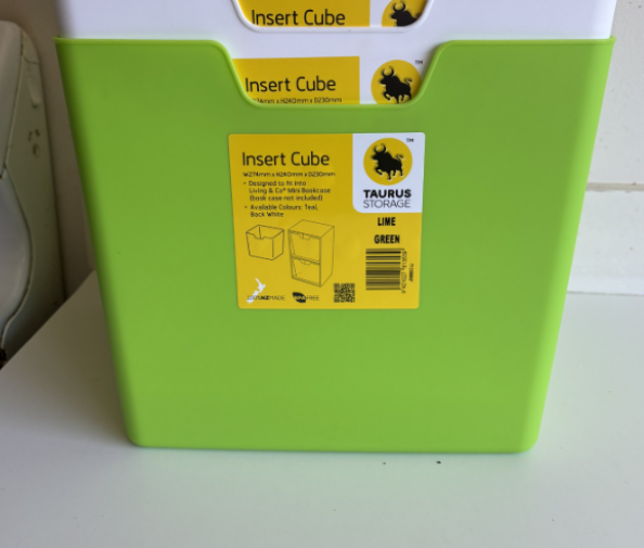 Taurus Insert Cube – Lime Green
