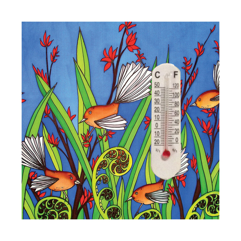 Ceramic Thermometer Magnet NZ Designs - Single