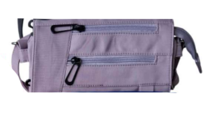 Double Zip Satchel Bag