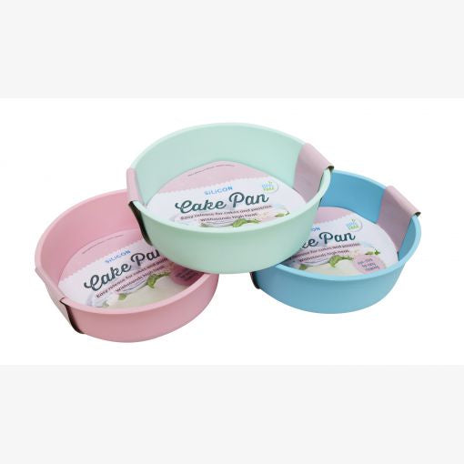 Cake Pan Round D18x6cm Silicone