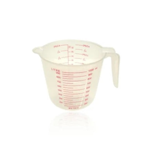 Jug Measuring, Clear, 1000ml
