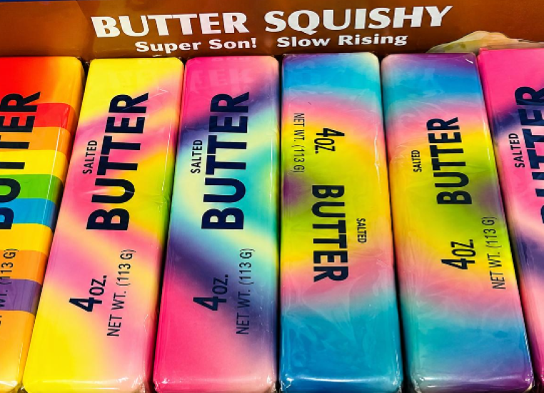 Squish Rainbow Butter Single