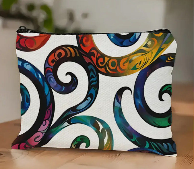 Travel Canvas Cosmetic Bag