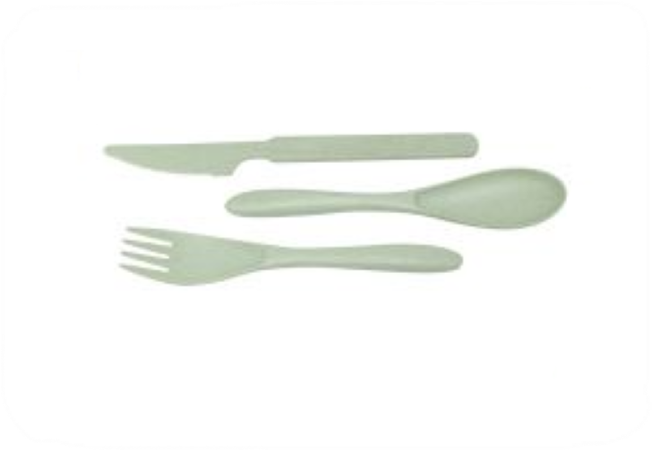 Eco Cutlery Set 3Pc BPA Free