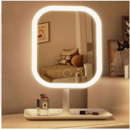 Make Up Mirror W LED Light USB