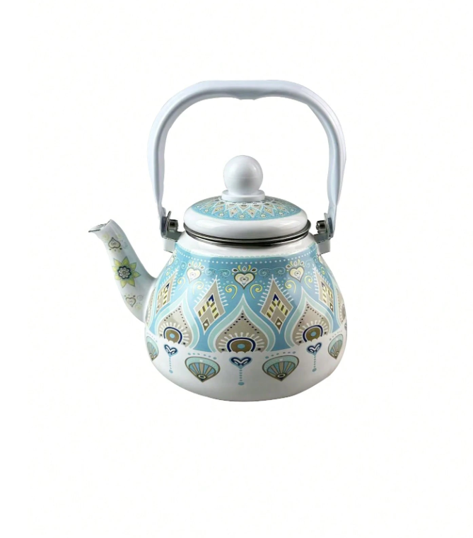 Enamel Teapot With Handle
