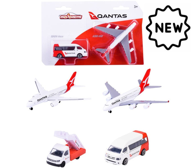 Majorette QANTAS Airplane 2 Pk