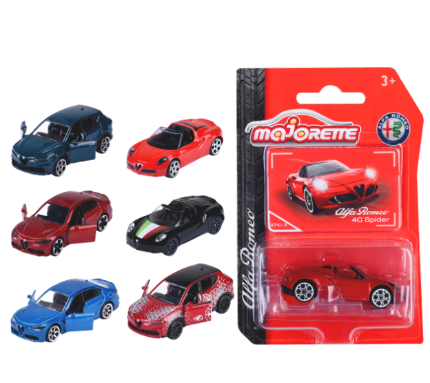 Majorette Italian Cars Assortment