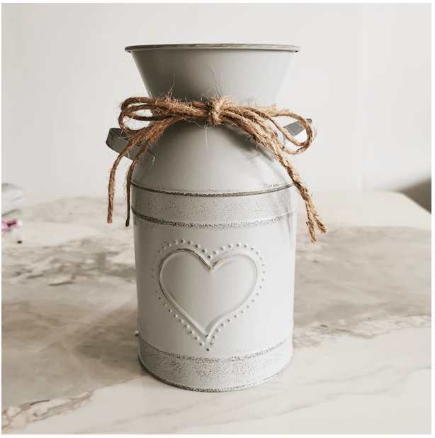 Mini Milk Jug Vase Metal