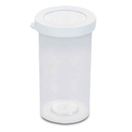 Pill Container 112ml W White Lid