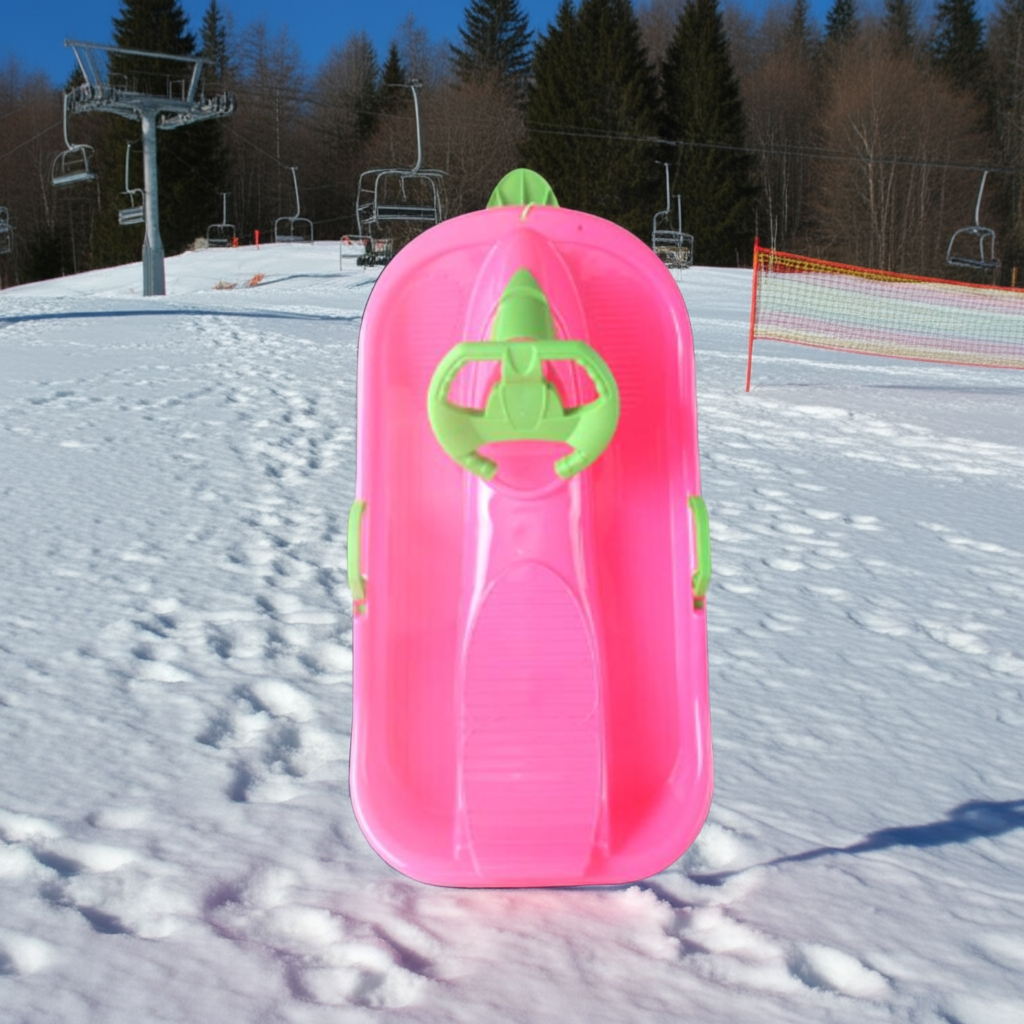 Snow sled Steering Wheel Ski Sled