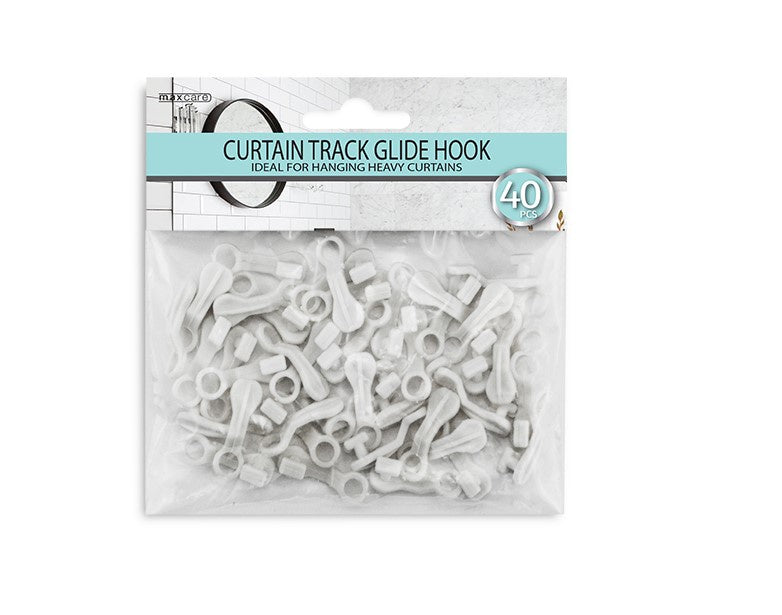 MC Curtain Track Gliders Heavy Curtains Pack of 40