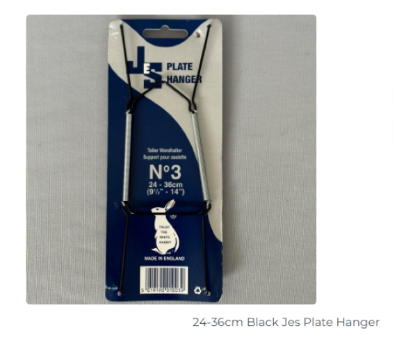 #3 Black Jes Plate Hanger 24-36cm