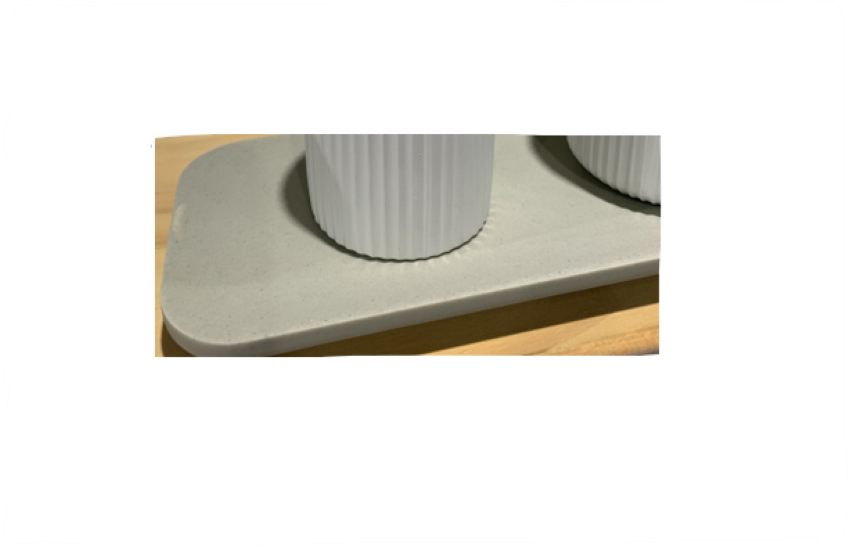 Tray Concrete Grey 29 x 12cm