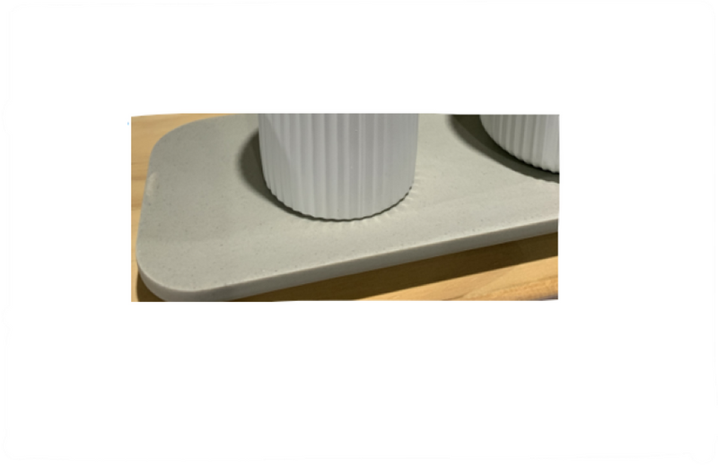 Tray Concrete Grey 29 x 12cm