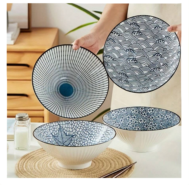 Japanese Underglaze Bowls 20cm
