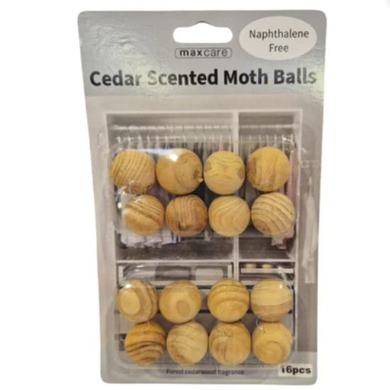 MC Cedar Moth Balls 16pcs